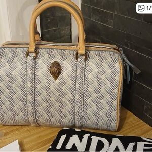 Kurt Geiger new with dust bag White and Tan Handbag